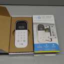 MyQ Smart Garage Door Video Keypad with Wide-Angle Camera,Customizable PIN Codes,and Smartphone ControlTake Charge Of Your Garage Access Works With Chamberlain, LiftMaster and Craftsman Openers,White