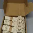 How Corn Biodegradable Forks - 120 Pack Disposable Cutlery Set - Heavy Duty Compostable Plastic Silverware for Home, Restaurant, and Eco-Friendly Individuals