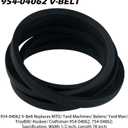 2 Pack 918-04197B Spindle Assembly with 954-04062 Deck Belt Replaces MTD/Cub Cadet 918-04197B, 918-04197, 918-04197A, 618-04197, 618-04197B, 918-0427, 918-0427C, 618-0427, 618-0324