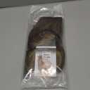 SARLA Invisible Wire Hair Extensions with 3 Clips Short Synthetic Wavy Curly Hairpiece Adjustable Transparent Headband for Women 14 Inch Ash Medium Brown/Ash Blonde