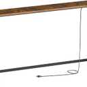 HOOBRO 47.2" Narrow Console Table with Power Outlet, 5.9" Behind Couch Table with Charging Station, Long Sofa Side Table, Skinny Entryway Table for Living Room, Hallway, Foyer, Rustic Brown BF15XG01G1, 47.2"L x 5.9"W x 31.5"H