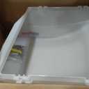 MAXXAIR FANMATE 00-955001 Fan/Vent Cover with EZ Clip Hardware, Constant Airflow, Super Tough, White, 25" length x 18-1/8" width x 10-1/4" height
