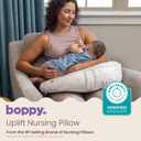 Boppy Uplift Nursing Pillow, Inclined Feeding Support for Reflux Symptoms
Wedge Bottle & Breastfeeding Pillow, Reduce Spit-Up, Reflux Symptoms, Baby Safety Alliance Verified - Cream Retro Squiggles