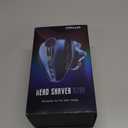 Clforczh Head Shavers for Bald Men - 7D Detachable Electric Razor, IPX6 Waterproof Wet Dry Rotary Shavers, LED Display Rechargeable Head Shaving with Fast Charging, Blue