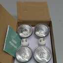 Vinaco GU10 Halogen Bulb Dimmable, GU10+c 110V 50W Candle Warmer Lamp Replacement, MR16 GU 10 50W Halogen Bulb 120V, 50 W MR16 with Glass Cover for Track&Recessed Lighting, 2800K Warm White, 6 Pack