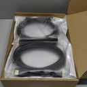 4K HDMI Cable 6FT 2 Pack, High Speed HDMI Cable Shielded Cord for Gaming Monitor Support 4K@60Hz, 2K@120Hz, Ethernet, HDR, 3D, ARC Compatible with Roku TV, Laptop, PS5, Xbox, HDTV