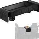 Snack Tray with Foldable Deeper Cup Holders for Wonderfold Stroller Wagon Accessories,Hanging Side Pockets,Easy to Clean and Install(W4 Series)