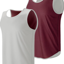 Liberty Pro Men's Lightweight Reversible Rec Tanks, Mesh Basketball Jerseys Athletic Quick Dry Shirts Team Scrimmage Uniforms M