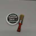 Furniture Salve for Leather - Polisher, Moisturizer, and Restorer for Couches and Furniture - Conditioner for Leather, Wood, and Vinyl - Repair Salve with Brush - 4oz
