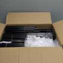 LANTEFUL Shoe Rack with Covers 10 Tier Tall Shoe Rack Organizer Large Capacity Shoe Shelf Storage 40 Pairs Space Saving Free Standing Shoe Storage Organizer for Closet, Entryway, Dorm, White