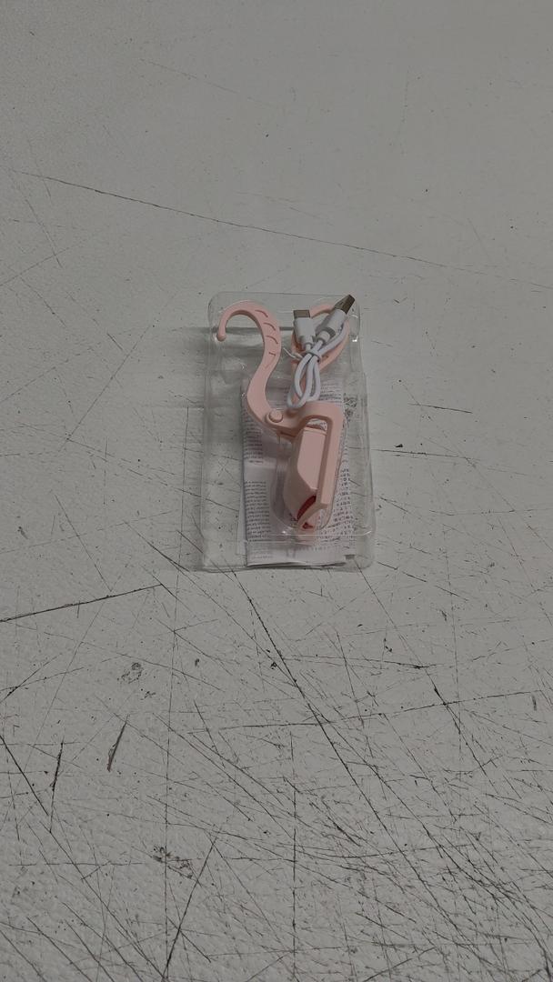 HOTRYEE Heated Eyelash Curler, 5S Fast Heating Electric Eyelash Curler, Safe AntiScald Eyelash Curlers with Silicone Pad, TypeC Quick Charge, Intelligent Temp Control, 24H LongLasting Curls (Pink)