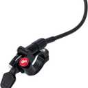 Chooee MTB Remote Lockout Lever,Mountain Bike Remote Lockout Lever for Suntour Rockshox XCM XCR EPICON EPIXON RADION SR (Red)