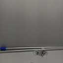 1PCS Trampoline Pole Replacement, Trampoline Enclosure Pole Fits 8-16FT Straight Pole Trampoline Frame, Reliable Trampoline Accessories Includes Foam Sleeve & Pole Caps for 2 Install Ways