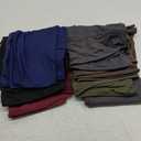 ATHVOTAR Leggings with Pockets for Women, 7 Packs High Waisted Workout Tummy Control Yoga Pants, Size: 3XL