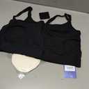 Hands Free Pumping Bra Hands-Free Breast Pump Bra Nursing Bras for Pumping Adjustable Breast-Pumps Holding and Nursing Bra (Black, XX-Large)