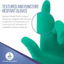 Dynarex Sterile Nitrile Surgical Gloves, Powder Free, Size 7.5, 50 Pairs of Gloves, White, 7.5