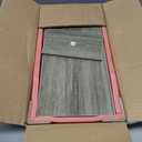 Desk Shelves Desktop Organizer Shlef - Grey Office Organization for Top of Desk Organizers and Accessories Corner Bookshelf Table Top Shelving Small Hutch Decorations for Office