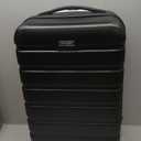 Wrangler 20" Spinner Carry-On Luggage, Black