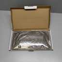 2 Pack License Plate Covers, Clear License Plate Protector Unbreakable Plastic Shields Tag Holder Fits Standard US Plate with Screws Caps