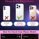 for iPhone 16 Pro Max Case - Women Cute Phone Cover Girly Pretty Unique Aesthetic Design Slide Camera Cover Protective Case for Apple for iPhone 16 Pro Max,Sun and Moon