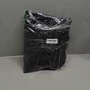 ARMYU Black Original Heavyweight Cotton Canvas Classic Heavyweight Military Messenger Bag + Streamer