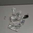 Ravinte 6 Pack 3" Drawer Pulls Flat Black Cabinet Cup Pulls Kitchen Hardware Cabinet Handles Drawer Handles Knobs 3 inch Hole Center