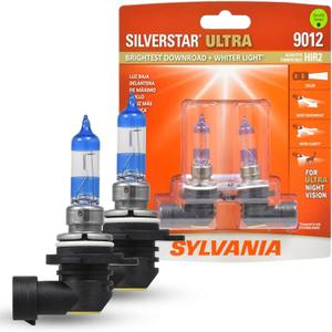 SYLVANIA - 9012 SilverStar Ultra - High Performance Halogen Headlight Bulb