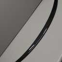 KHK Model Y Rear Spoiler Wings, OEM Style Rear Trunk Spoiler Lip Tail, ABS Material Rear Spoiler Exterior Accessories, Rear Trunk Lip Spoiler Fits for 2017-2024 Tesla Model Y (Carbon Fiber Pattern)