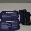 Ice Packs for Injuries Reusable (3-Piece Set)  Hot and Cold Ice Packs for Knee, Reusable Gel Wraps Support, Adjustable Ice Pack Pain Relief for Shoulders, Back Joints Muscles, Knees, Arms and Legs