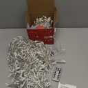 Ollny Christmas Lights Outdoor Waterproof, 1000LED 328FT Super Long String Lights with Remote 3 Timer, Plug in 8 Modes Fairy Light for Outside House Bedroom Xmas Decorations, Warm White