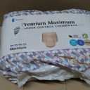 Because Premium Maximum Plus Adult Incontinence and Postpartum Bladder Leak Underwear for Women, Maximum Absorbency, Disposable, Beige, Large, 20 Count