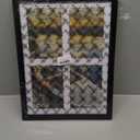 12x16 Picture Frame, 5x7 Collage Picture Frame, Displays Four 5x7 inch Photos, or 12x16 (Without Mat) for Horizontal Wall Mounting Display and Vertical, Black.