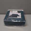 Easy-Going 6 Pieces Microfiber Stretch Sectional Recliner Sofa Slipcover Soft Fitted Fleece 2 Seats Couch Cover Washable Furniture Protector with Elasticity for Kids(Recliner Loveseat, Deep Teal)