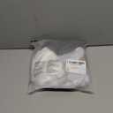 SOLY HUX Women's Deep V Neck Spaghetti Strap Crop Top 3 Packs Camisole Summer Layer Cami Shirts (Medium, White Khaki Black)