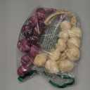 Fake Garlic, Artificial Vegetables Foam Garlics Highly Simulation Lifelike for House Kitchen Party Pub Decoration Cabinet Ornament 20 pcs (Garlic)