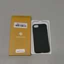 Miracase Ultra Slim Designed for iPhone SE Case 2022(3rd Gen)/iPhone SE 2020 Case(2nd Gen)/iPhone 7 Case/iPhone 8 Case with Screen Protector, Multi-Color Silicone Shockproof Phone Case(Dark Green)