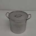 IMUSA USA Stainless Steel Stock Pot 20-Quart, Silver