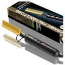 DAN Technology Small Ceramic Hot Comb for Lace Front Wigs - Dual Voltage, Fast Heating Straightener for Black Hair and Wigs