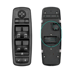 Driver Side Master Power Window Control Switch for 2012-2019 Dodge Grand Caravan, 2012-2016 Chrysler Town & Country, 2012-2015 Ram C/V 3.6L Mini Passenger Van 68110871AA 68298871AA