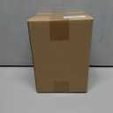 Fule Artificial Silk Rose Flower Centerpiece Arrangement in Glass Vase with LED Light for Home Wedding Decoration (Orange)