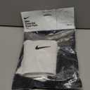 Nike Premium Dri-Fit Knee Pads (1 Pair), Essential/Streak/Varsity, Cushioning/Sweat-wicking/Unisex (Essential White - XS/S)
