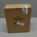 Gold Reindeer Christmas Decoration, 1Pc Small Christmas Reindeer Figurines Indoor, Tabletop Deer Statue Christmas Decor, Resin Deer Figurine Decorations for Home 