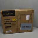 Toilet Safety Rails, Adjustable Toilet Frame for Elderly, Seniors, Handicap & Disabled, Foldable Handicap Toilet Handles Fit Any Toilets (300 LB)