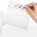 LUXPaper Square Invitation Envelopes | Peel & Press | 6" x 6" | Bright White | 80lb. Text | 250 Qty