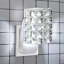 Hohean Wall Fragrance Plug in with Night Light, Compatible with Bath & Body Works WallFlower Fragrance, Wall Plug Fragrances Oil Diffuse with Nightlight for Home, Office(1 Pack,Square)