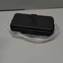 Hrensaw Small Weatherproof Electrical Connection Box(Inner 5.5 x 3 x 2.2inch),Outdoor Electrical Box,Waterproof Extension Cord Covers for Plug, Extension Cables, Holiday Lights,Black