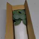 Artificial Eucalyptus Stems in Glass Vase 14" 6Pcs Faux Eucalyptus Branches Home Table Decor Fake Greenery Plants Stems for Farmhouse Wedding Centerpiece Bathroom Decorations