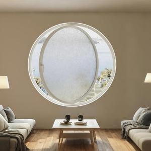19.7in Rotating Round Window, 360° Obscure Glass Porthole
