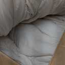 MR&HM King Size Comforter Set Beige, 7 Pieces Tufted Boho Beddding Sets, Farmhouse Style Bed in a Bag with 1 Comforter, 2 Pillow Shams, 2 Pillowcases, 1 Flat Sheet, 1 Fitted Sheet for All Seasons