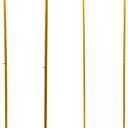 Gdrasuya 10 Metal Wedding Arch Door Garden Decor Props Flower Plant Stand, Gold Backdrop Stand Party Wedding Reception Events Decorations